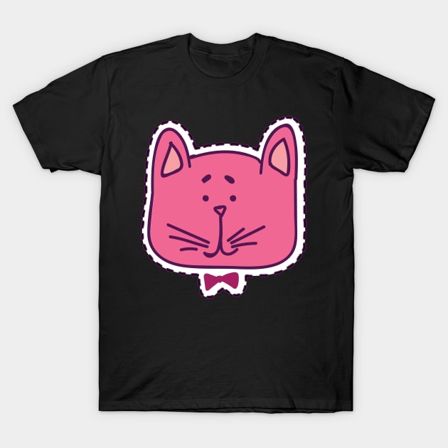 Cat #20 T-Shirt by Olga Berlet